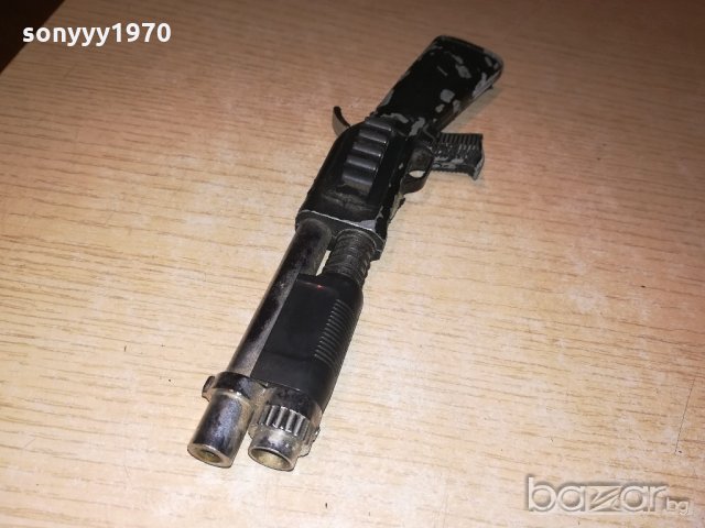 м202-метална пушка/помпа-запалка-20см-внос швеицария, снимка 10 - Колекции - 21073626