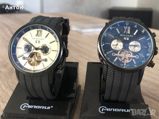 Продавам Bvlgari Модел Diagon Black мъжки стилен часовник, снимка 4 - Мъжки - 26156920