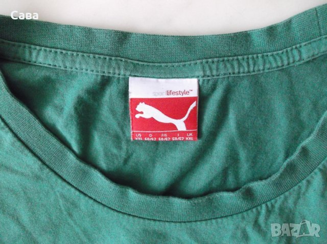 Тениски PUMA   мъжки,Л-ХЛ-2ХЛ  /зелена,синя,сива/, снимка 2 - Тениски - 25886976