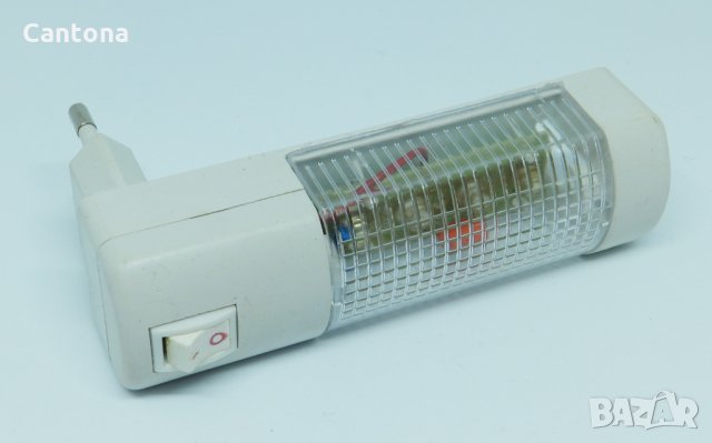 Нощна LED лампа с бутон - 1 W, снимка 3 - Лед осветление - 25475637