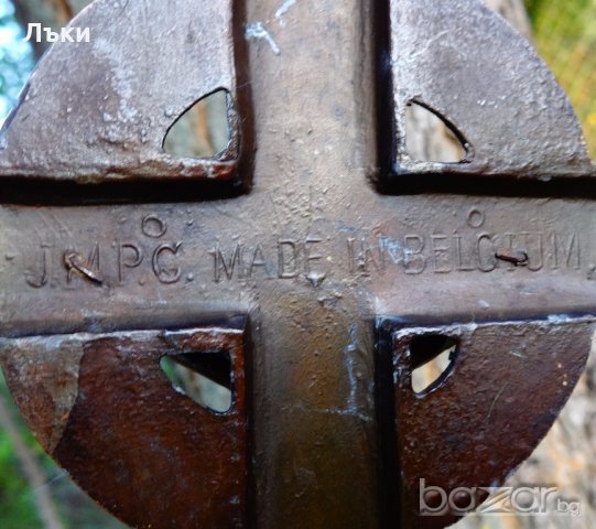 Старинен свещник,рози,барок,350 гр., снимка 5 - Антикварни и старинни предмети - 19118069