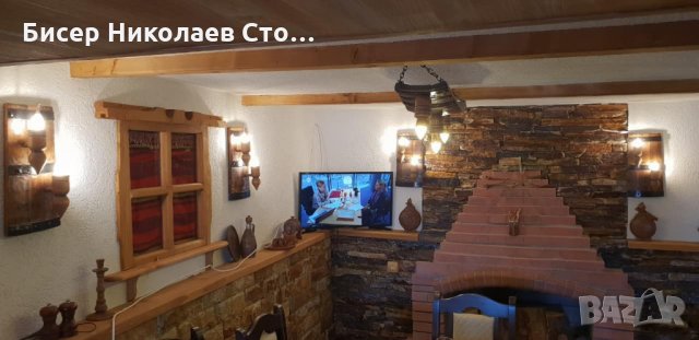 Етно полилеи от автентични бъчви с ръчно изработени дървени чашки!, снимка 15 - Полилеи - 15442480