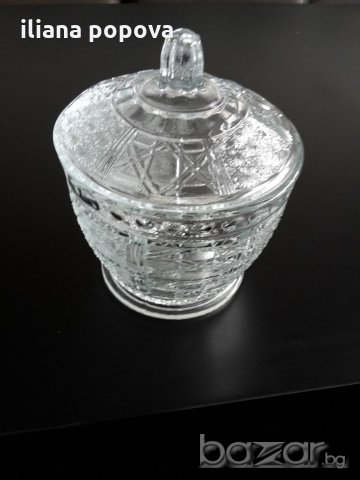 Стъклена купа, снимка 5 - Сервизи - 20792797