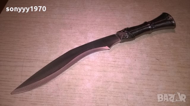 кукри-ретро колекция-крив нож-26см-внос швеицария, снимка 2 - Колекции - 22569251