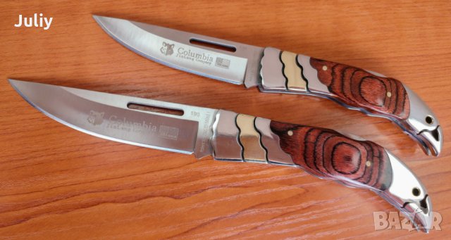 Сгъваеми ножове Columbia, снимка 5 - Ножове - 25980115