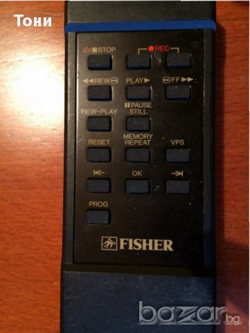FISHER Дистанционно, снимка 2 - Плейъри, домашно кино, прожектори - 18417249