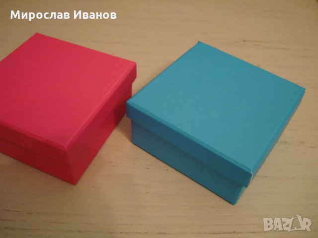 ^^ Кутийки ^^ в розово и синъо, снимка 3 - Други стоки за дома - 23584395