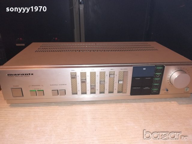 marantz stereo amplifier-made in japan-внос швеицария, снимка 3 - Ресийвъри, усилватели, смесителни пултове - 21147478