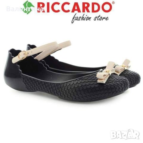 Черни балеринки ZAXY с декоративен детайл- панделка