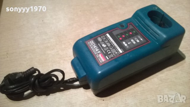 ЗАРЯДНО-makita dc1414f battery charger-внос англия, снимка 5 - Винтоверти - 24480788