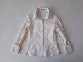 Бяла риза за момиче, 146/152 см.  , снимка 1 - Детски ризи - 18325102