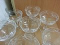 Кристални чаши за вино гравирани, снимка 1 - Сервизи - 22662075