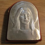 †сребърна икона Исус, икона на Исус Христос с маркировка 925 - за да ви пази и закриля . , снимка 1 - Икони - 17514510