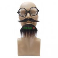 Комплект за парти - професор. Комплектът включва: уголемяващи очила, мустаци и брада. , снимка 2 - Други - 16196604