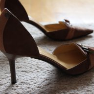Елегантни обувки Casadei - естествена кожа, снимка 5 - Дамски обувки на ток - 9048754