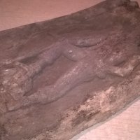антика-стара дърворезба-old-43х39х5см-внос швеицария, снимка 17 - Антикварни и старинни предмети - 26170336