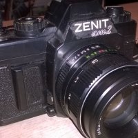 zenit-made in russia-фотоапарат с обектив-внос швеция, снимка 4 - Фотоапарати - 25390790