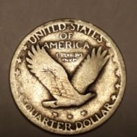 USA 1928 Philadelphia Quarter Dollar, снимка 2 - Нумизматика и бонистика - 20069402