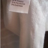 бяла тънка туника с дълъг ръкав, снимка 5 - Блузи с дълъг ръкав и пуловери - 16171949