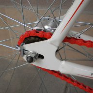 Продавам колела внос от Германия  шосеен велосипед сингъл спиид Hero 28 цола червени капли , снимка 16 - Велосипеди - 10070549