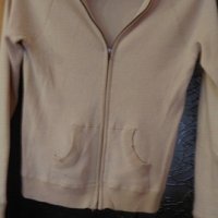  Пролетен оригинален пуловер с цип отпред на ,,Гап,,, снимка 1 - Блузи с дълъг ръкав и пуловери - 20629006