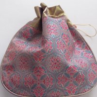 Традиционна торбичка тип пунгия от плат DELL от Монголия-13, снимка 1 - Други - 23441806