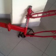 Балкан-рамка за колело-червена, снимка 3 - Части за велосипеди - 16018783
