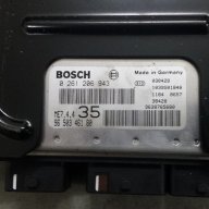 Компютър за Peugeot 307 1.6 16v бензин 110кс. Bosch ME7.4.4  0261206943, снимка 2 - Части - 17396810