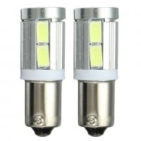 2 броя габарити BAX9S 10 LED диода, крушка, H6W, светлини, фарове , снимка 3 - Аксесоари и консумативи - 20574535