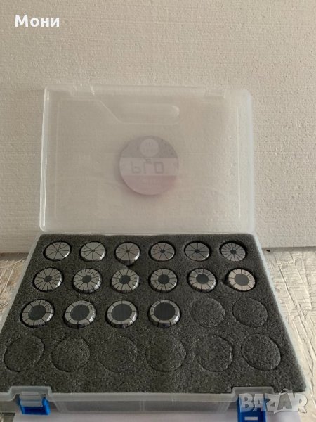 Цанги ER 40, комплект 16 броя ф3-ф25, снимка 1