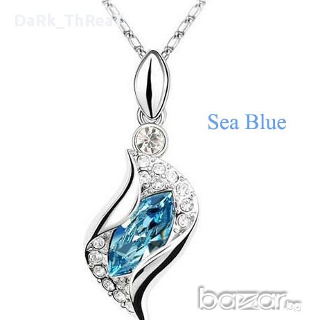 Колие - Angel Eyes /Ocean Blue/, снимка 1