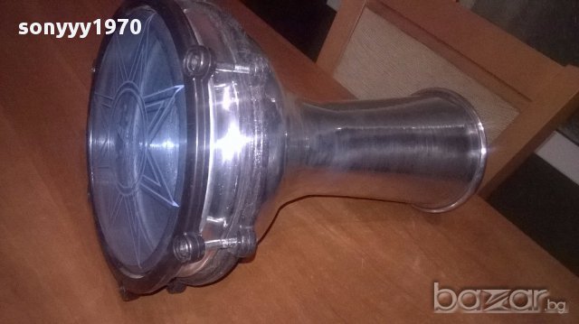 НОВА лъскава чисто нова тарамбука 30см иноксова/алуминиева, снимка 3 - Ударни инструменти - 17598943