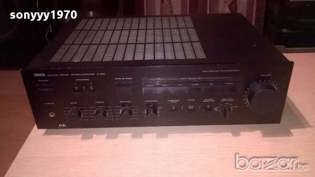 yamaha a-520 stereo amplifier-390w-внос швеицария, снимка 4 - Ресийвъри, усилватели, смесителни пултове - 17421238