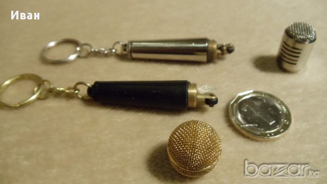 Микрофон запалка ключодържател газ бензин, снимка 5 - Антикварни и старинни предмети - 17424441