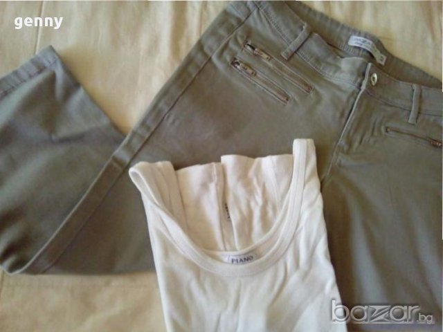 Разпродажба:Сет PLAZA ITALIA и подарък топ #38номер, снимка 4 - Панталони - 14721422