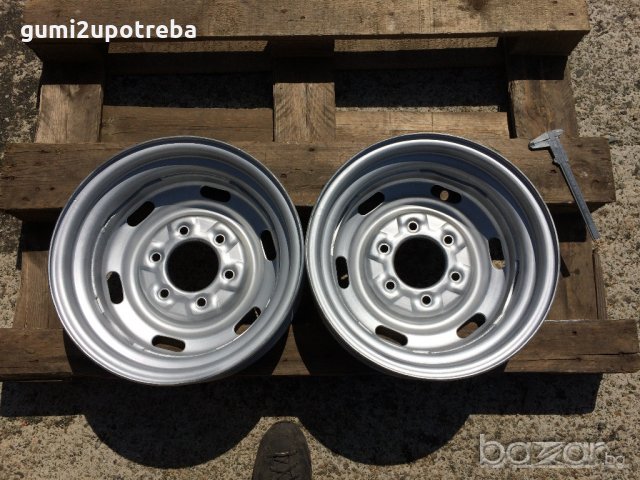 2 броя 15" джанти за Мазда Е Хюндай 6х139,7 ПЕРФЕКТНИ 40лв за брой, снимка 8 - Гуми и джанти - 18636461