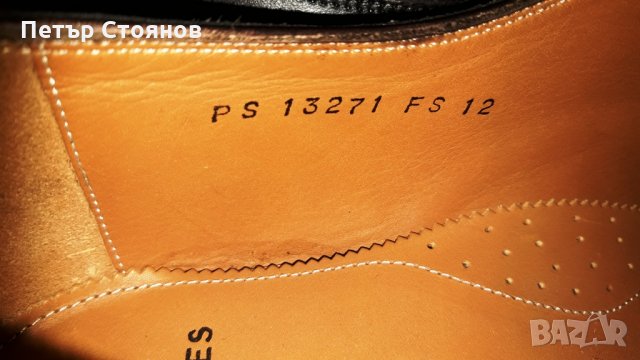 Ръчно изработени обувки от естествена кожа PRIME SHOES №46, снимка 10 - Официални обувки - 25124955