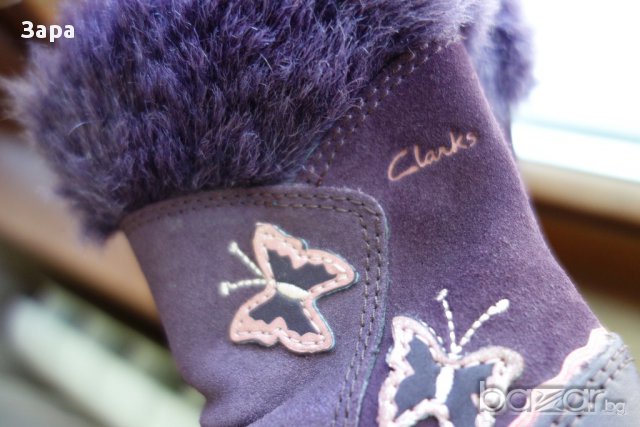 нови кожени ботуши Clarks, 20,5ти номер, снимка 5 - Детски боти и ботуши - 11747484