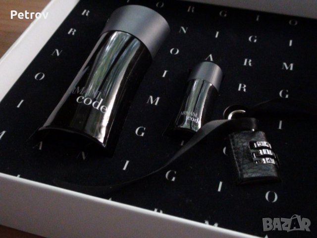 GIORGIO ARMANI - ARMANI code pour Homme Set , EDT 50 ml + EDT 5 ml , Made in France , внос Германия, снимка 3 - Мъжки парфюми - 26143192