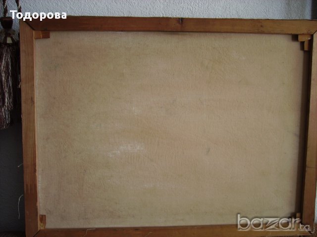 Продавам красив стар авторски пейзаж, снимка 6 - Антикварни и старинни предмети - 11789217