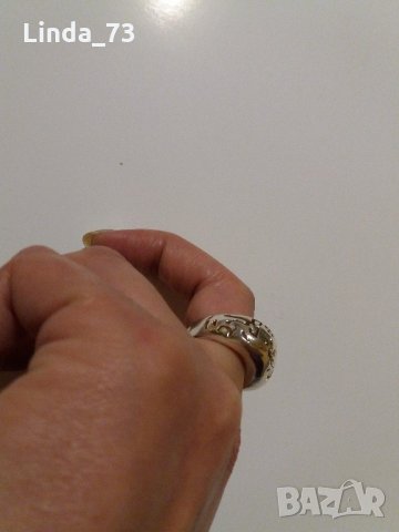 Среб.марков пръстен-"Calgaro"-проба-925. Закупен от Италия-3., снимка 5 - Пръстени - 21794722