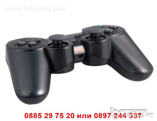 Безжичен джойстик за PS3 / SLIM / PC и PS2, снимка 5 - Аксесоари - 12340066