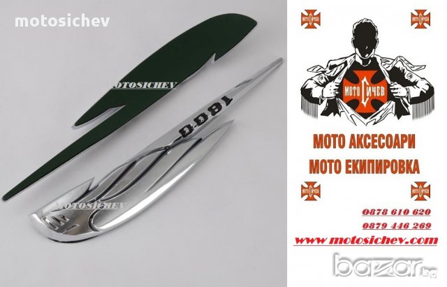 ЕМБЛЕМА ЗА РЕЗЕРВОАР НА HONDA VTX 1800, снимка 2 - Аксесоари и консумативи - 16648387