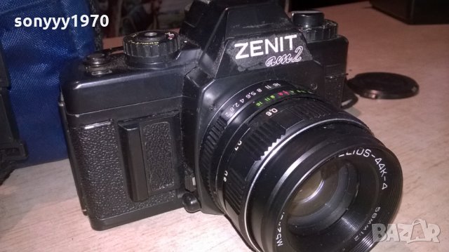 zenit-made in russia-фотоапарат с обектив-внос швеция, снимка 4 - Фотоапарати - 25390790