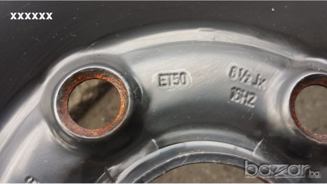 4бр. перфектни стоманени джанти 16" 5x112, Et50, 6,5J, снимка 5 - Гуми и джанти - 11752882
