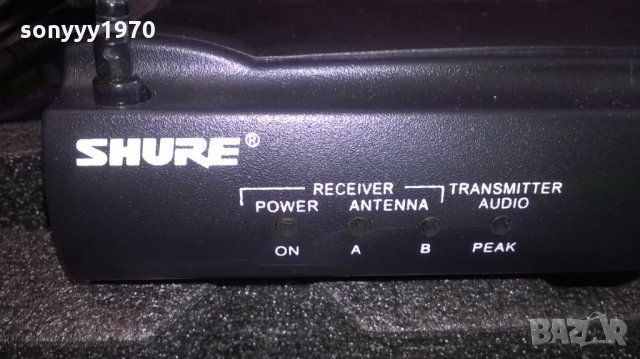 *куфар и приемник shure-БЕЗ МИКРОФОН, снимка 9 - Микрофони - 23978366