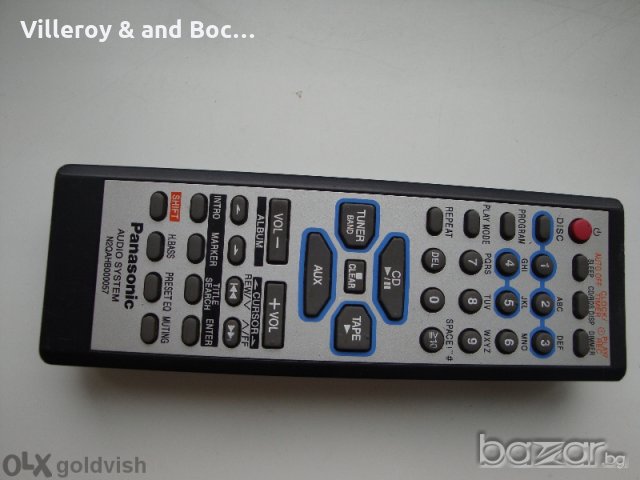 Panasonic - Дистанционни , снимка 5 - Аудиосистеми - 19968196