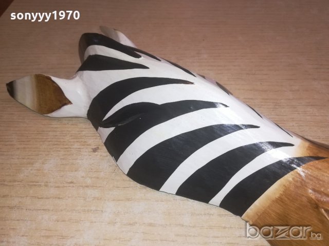 ретро колекция-дървена маска-зебра-31х12х7см-внос швеицария, снимка 15 - Колекции - 20951486