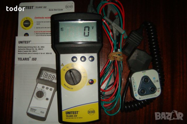 Мултицети Beha Unitest Telaris (Amprobe, Fluke), снимка 10 - Друга електроника - 21353164