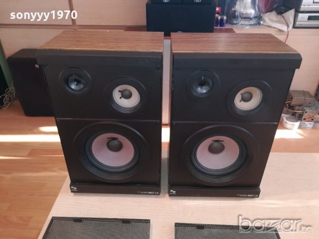 schneider 8027 hifi speaker-3way-2бр-41х25х18см-внос швеицария, снимка 8 - Тонколони - 20344228